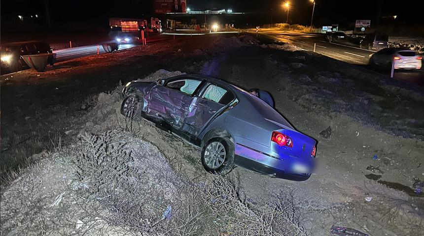 Uşak'ta trafik kazası! 10 yaralı