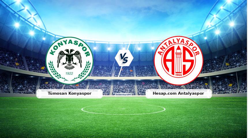 (&Ouml;zet) T&uuml;mosan Konyaspor - Hesap.com Antalyaspor Ma&ccedil;ı &Ouml;zeti ve T&uuml;m &Ouml;nemli Anları