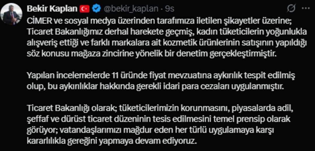 Kozmetik zinciri için CİMER e şikayet yağdı, 11 üründe tespit edildi! Her yerde şubesi var 2