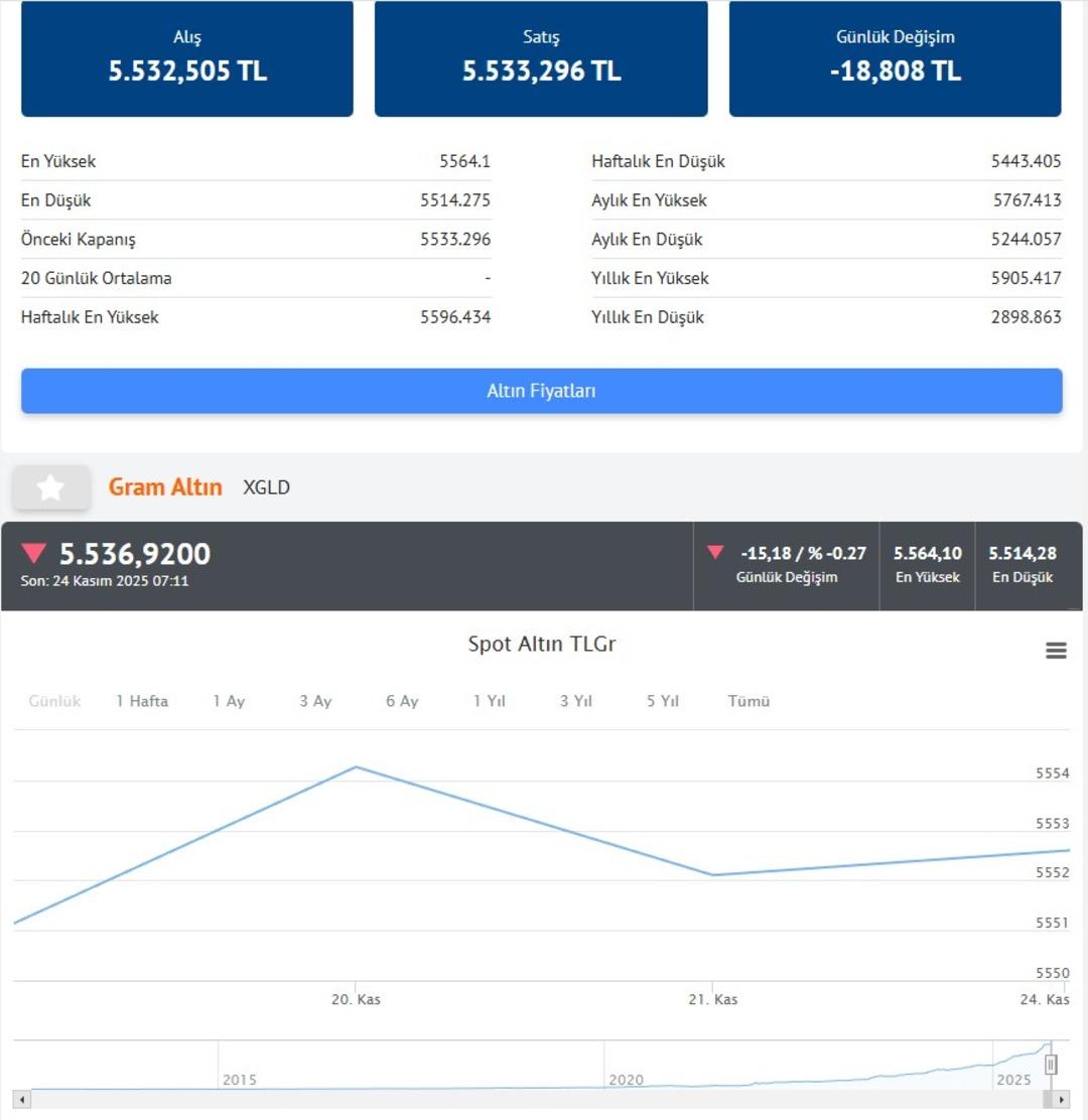 Altın haftaya düşüşle başladı! Altın alınır mı? Uzmanı noktayı koydu 2
