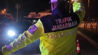 Jandarmadan yoğunlaştırılmış alkol ve motosiklet denetimi
