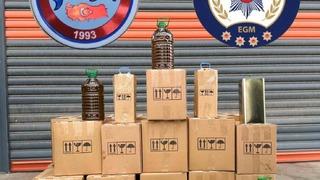 Polis ekipleri yakaladı, sahte yağlara el konuldu