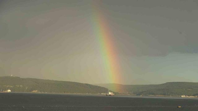 Çanakkale Boğazı’nda çifte gökkuşağı 1