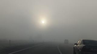 Bingöl’de yoğun sis: Görüş mesafesi 10 metreye düştü