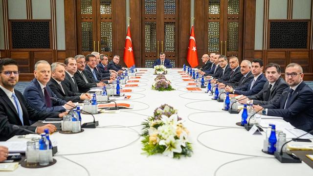 Ekonomi Koordinasyon Kurulu, Cumhurbaşkanı Yardımcısı Yılmaz başkanlığında toplandı