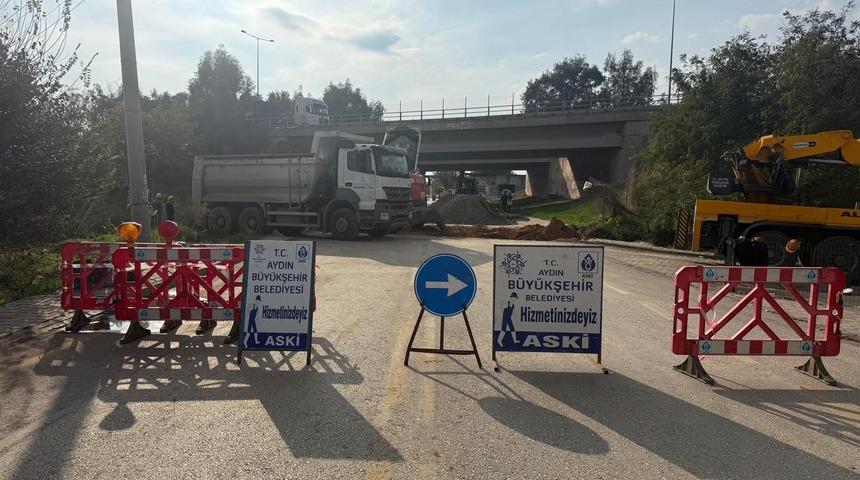 Aydın B&uuml;y&uuml;kşehir Zeybek Mahallesi&rsquo;nde alt yapı &ccedil;alışması ger&ccedil;ekleştirdi