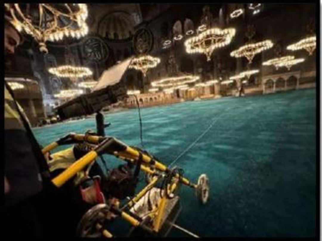 Ayasofya’da bilim kurulu kararıyla tadilatlar devam ediyor 3