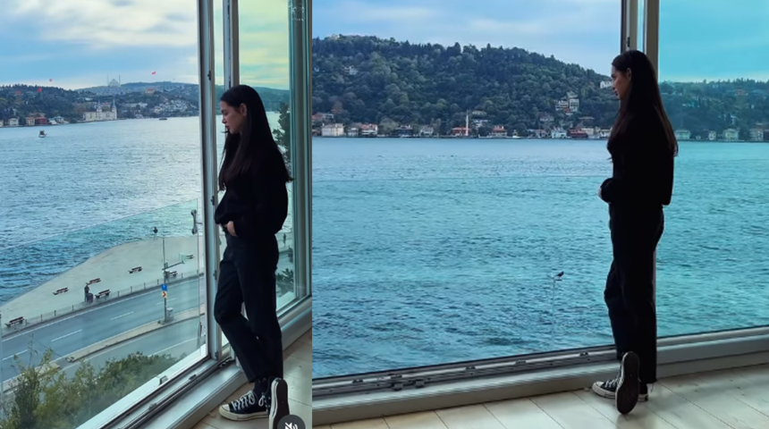 Cemre Kemer taşındığı evinin manzarasını paylaştı! "Bu ev bırakılır mı?"