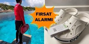 Sağlıklı adımların sırrı Crocs terlikte büyük indirim başladı!