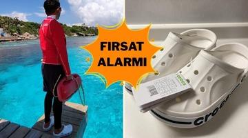 Sağlıklı adımların sırrı Crocs terlikte b&uuml;y&uuml;k indirim başladı!