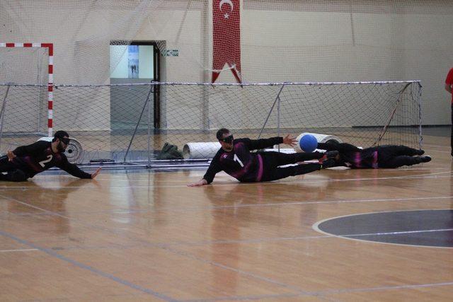 Alanya&rsquo;daki 1. ve 2. Lig  Erkekler  Goalball  T&uuml;rkiye  Şampiyonası 2