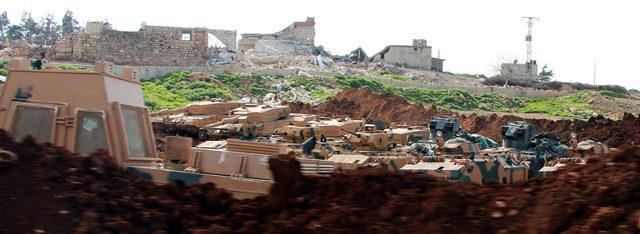 Birlikler, Afrin tepelerine konuşlandı