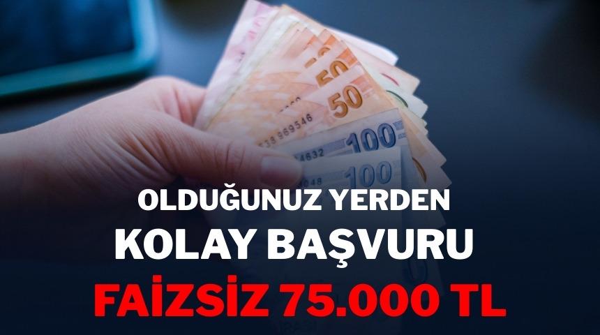 Nakit sıkışıklığına anında çözüm! Enpara'dan faizsiz 75.000 TL kredi