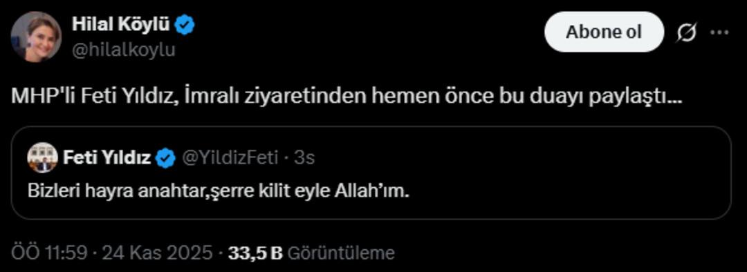 Son dakika | İmralı ziyareti bilmecesi! Üç isim seçilmişti: "Şu anda oradalar" paylaşımı geldi 7