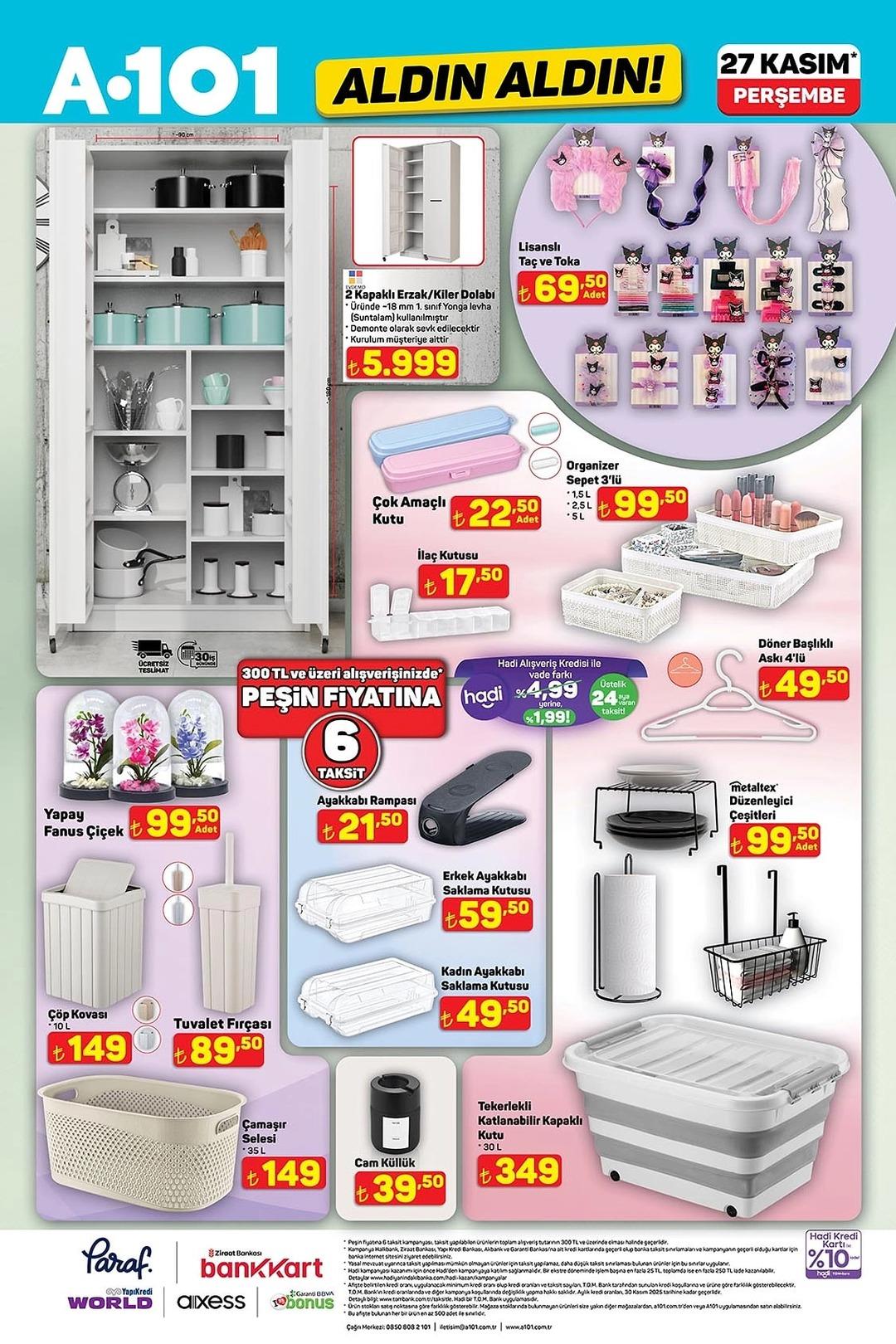 A101 e Philips buharlı ütü geliyor! 27 Kasım 2025 A101 katalog yayınlandı! 4