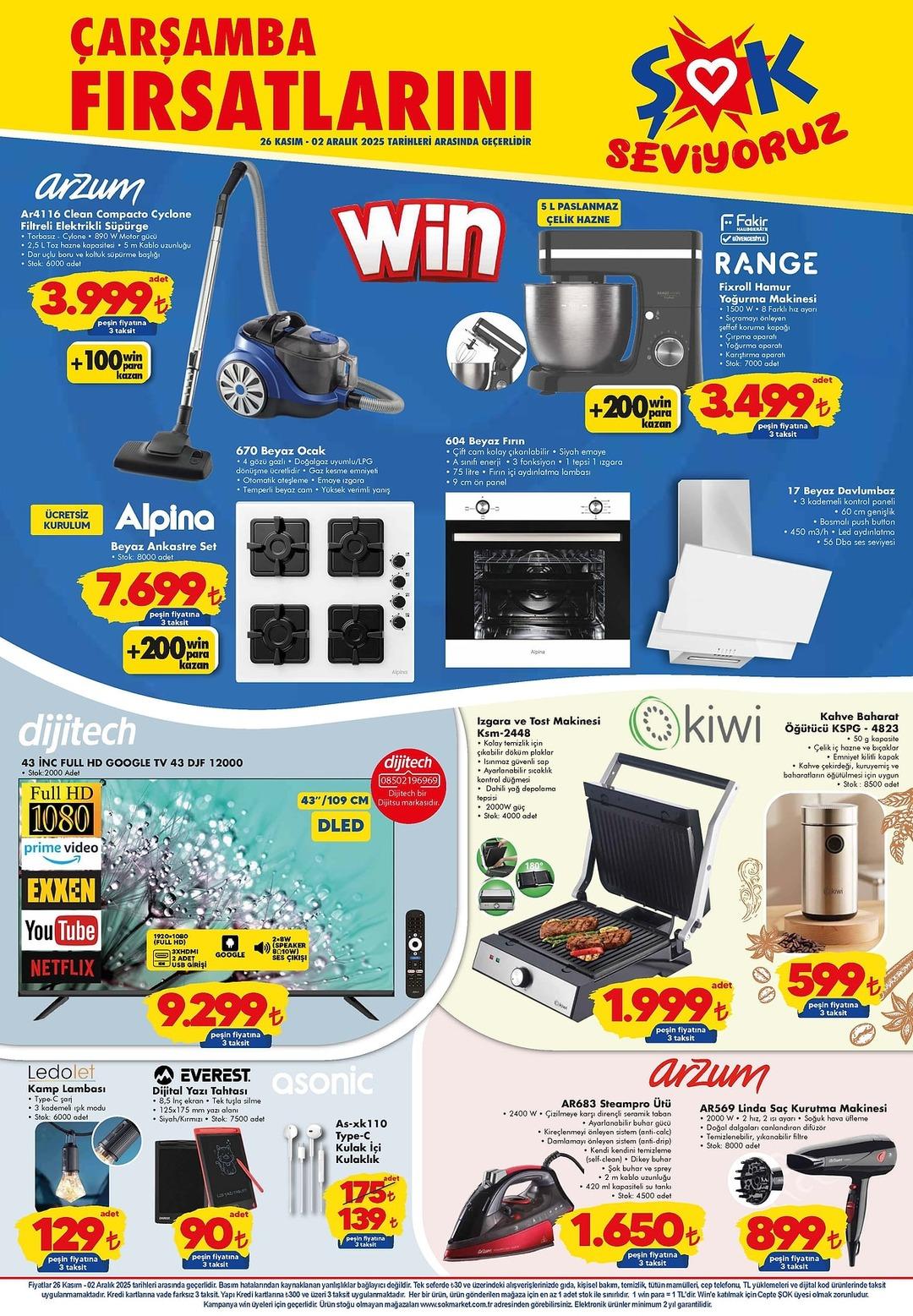 ŞOK a kapaklı Borcam geliyor! 26 Kasım 2025 ŞOK aktüel katalog yayınlandı! 3