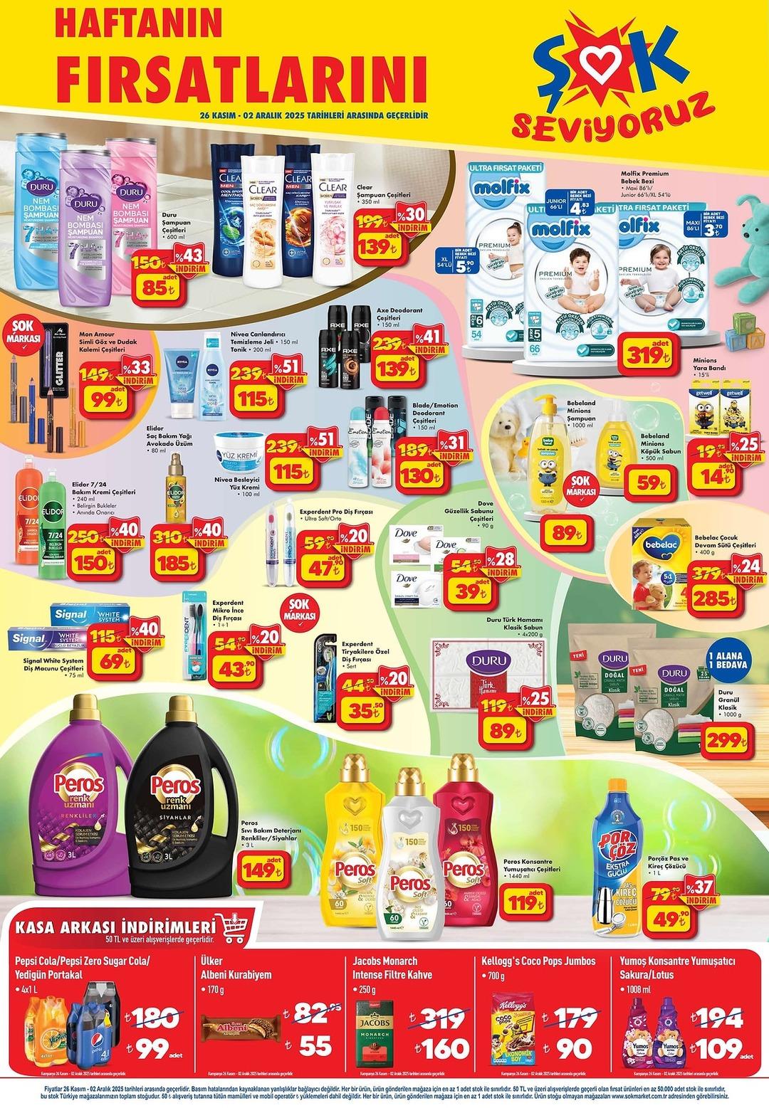 ŞOK a kapaklı Borcam geliyor! 26 Kasım 2025 ŞOK aktüel katalog yayınlandı! 1