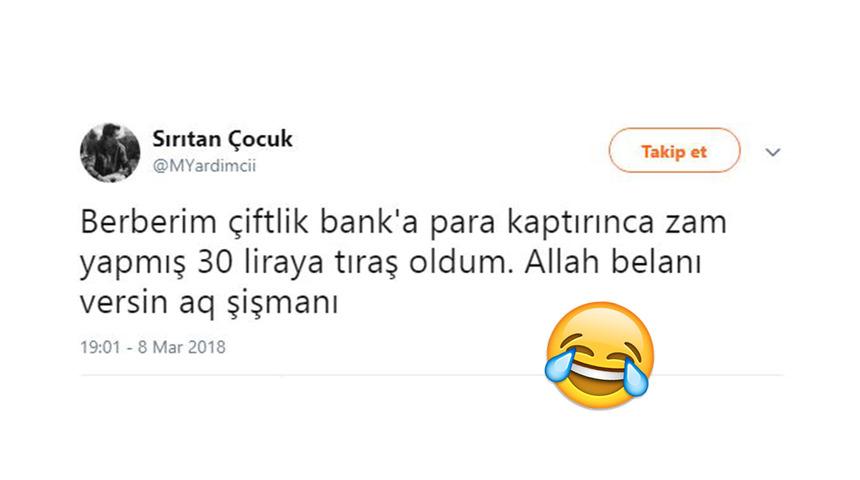G&uuml;l&uuml;yoruz ağlanacak halimize! Birbirinden komik ve acı &Ccedil;iftlik Bank Tweet'leri