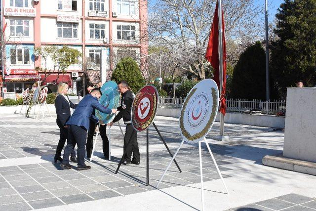 Çanakkale’de 14 Mart Tıp Bayramı törenle kutlandı