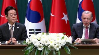 Güney Kore Cumhurbaşkanı Türkiye'de! Cumhurbaşkanı Erdoğan: Aynı cephede savaştık, kan kardeşi olduk