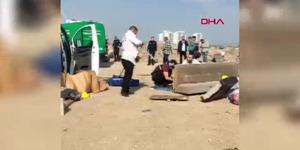 Vahşet! &Ccedil;ekyat i&ccedil;erisinde halıya iple sarılı halde bulundu