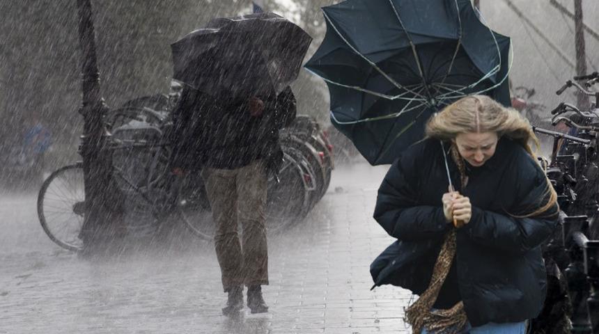 Kış y&uuml;z&uuml;n&uuml; g&ouml;steriyor! Meteoroloji'den 21 ilde sağanak yağış uyarısı