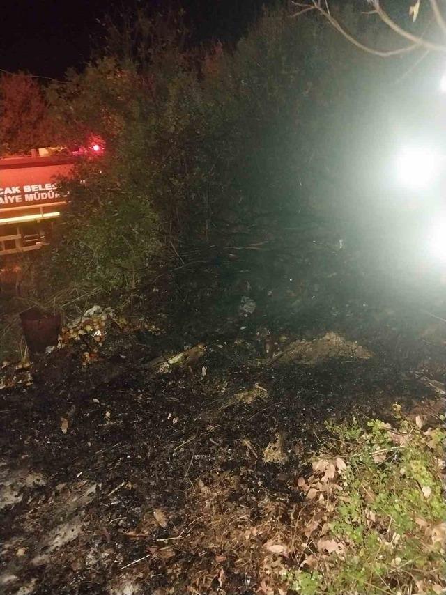 Bucak’ta arazi yangını 2