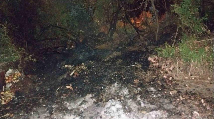 Bucak’ta arazi yangını