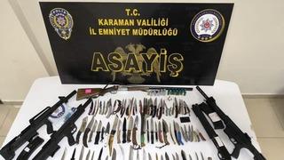 Karaman’da asayiş uygulaması: 8 tutuklama