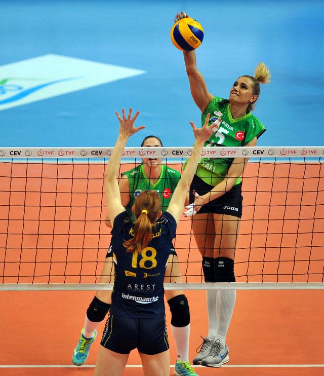 Bursa B&uuml;y&uuml;kşehir Belediyespor - Nantes VB: 3-0 1