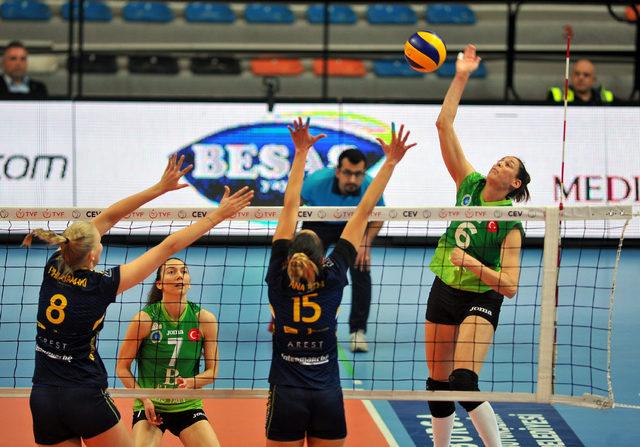 Bursa B&uuml;y&uuml;kşehir Belediyespor - Nantes VB: 3-0 3