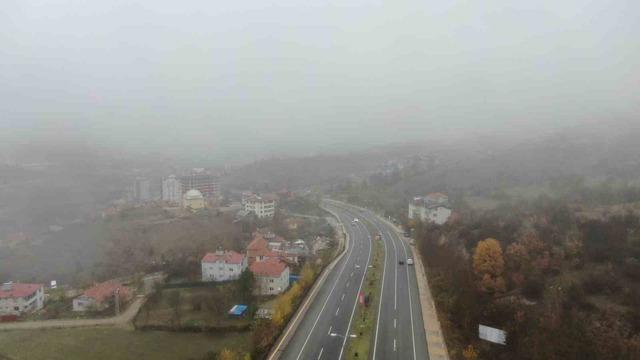 Sis etkili oldu, görüş mesafesi 50 metreye kadar düştü 3