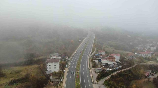 Sis etkili oldu, görüş mesafesi 50 metreye kadar düştü 2