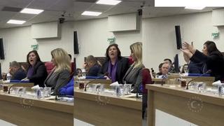 Özlem Çerçioğlu elini masaya vura vura konuştu: '100 bin TL maaşla nasıl bu kadar lüks yaşıyor'