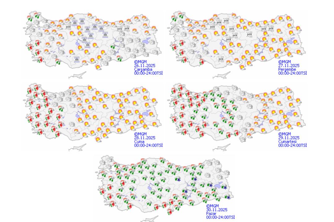 İstanbul için kar yağışı tahmini: Ne zaman yağacak? Tutacak kar için tarih verildi 3
