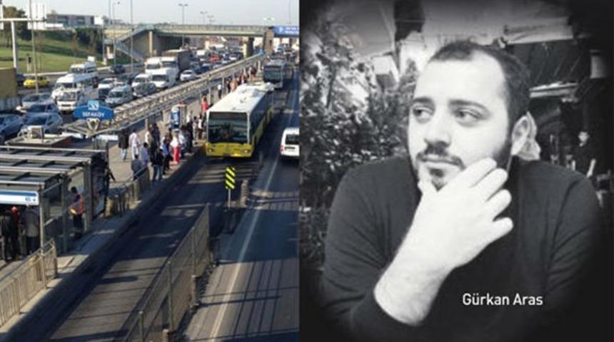 Metrob&uuml;s durağında tinerci dehşeti! 