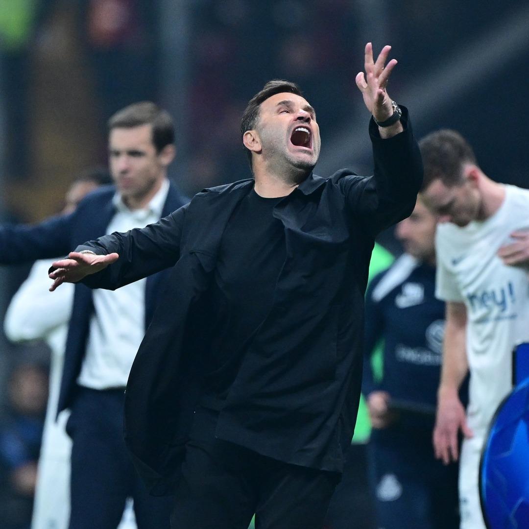 Galatasaray da Okan Buruk tan Union Saint-Gilloise maçının hakemine olay tepki! 1