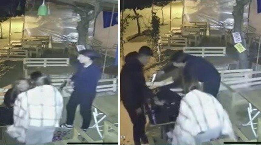 Kafede kız kardeşinin başına tabanca dayayıp, 'şaka yaptım' dedi! G&ouml;zaltına alındı