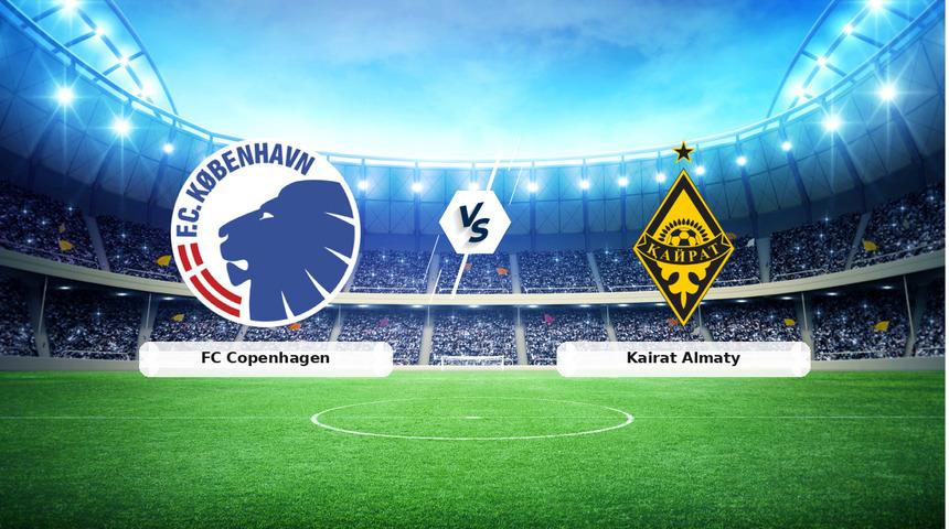 (&Ouml;zet) FC Copenhagen - Kairat Almaty Ma&ccedil;ı &Ouml;zeti ve T&uuml;m &Ouml;nemli Anları