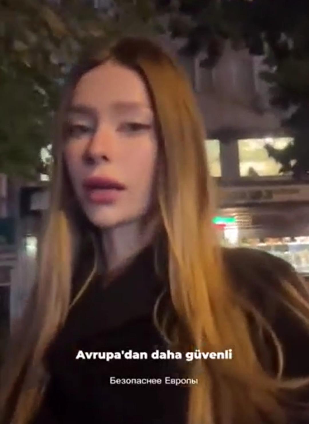 Türkiye ye yerleşen Ukraynalı kadının videosu gündem oldu: "Avrupa dan daha güvenli" 1