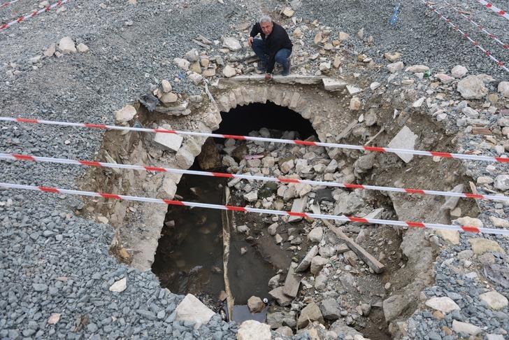 Binanın altında meğer tarih yatıyormuş! Depremle ortaya çıktı G3