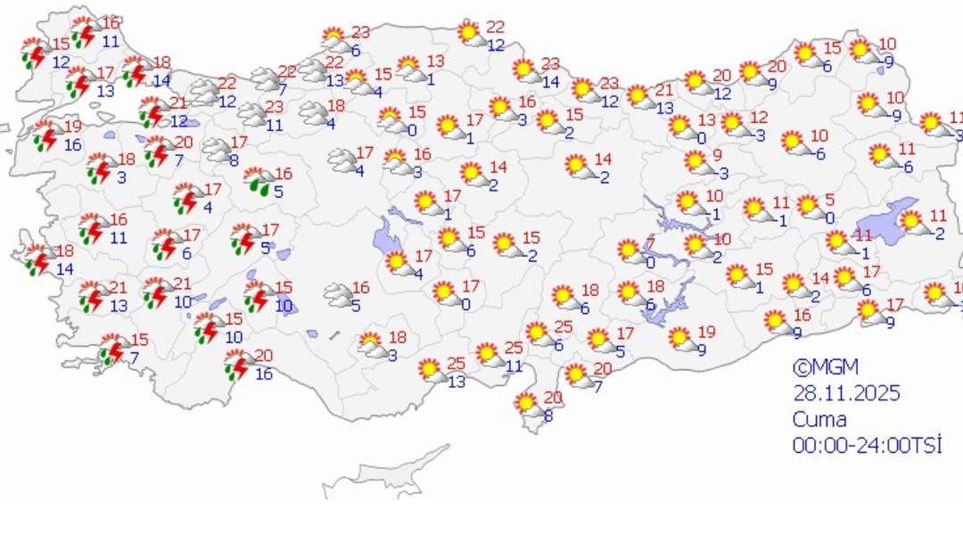 Meteoroloji tarihi verdi! O bölgeye kar geliyor 3