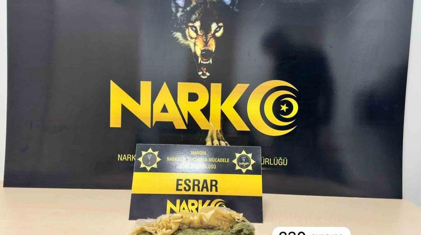 Mardin’de uyuşturucu operasyonunda 2 şüpheli yakalandı