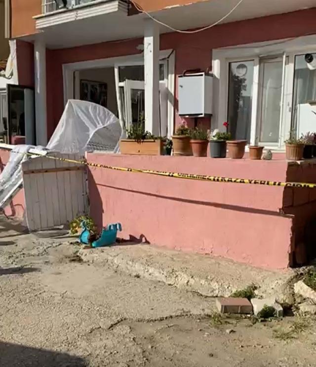 Çanakkale deki bir evde korkutan patlama: 1 yaralı 1