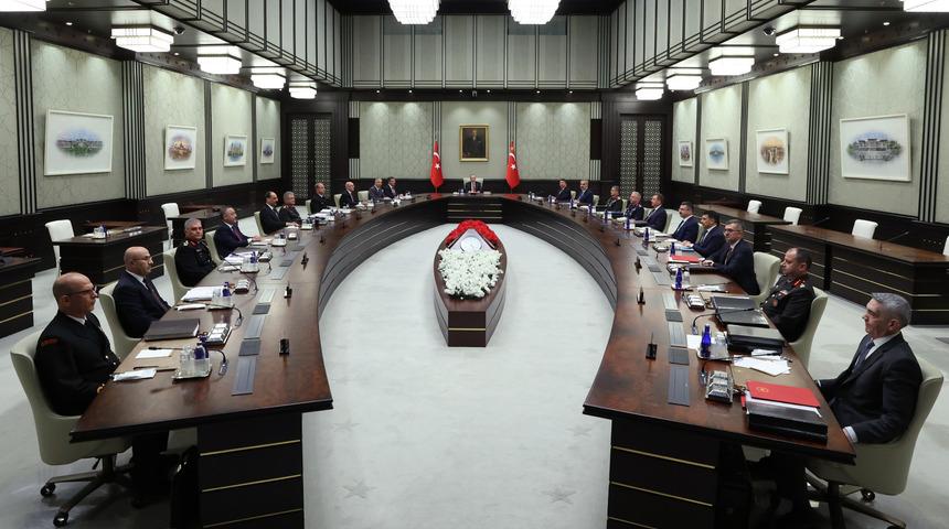 MGK toplantısı sona erdi!  7 maddelik bildiri: "B&ouml;lgemizde ter&ouml;re yer yok"