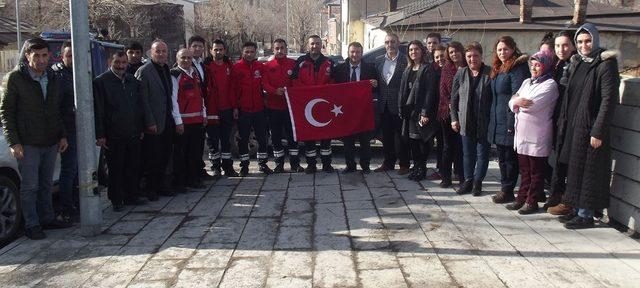 Kars UMKE ekipleri Kilis’e gitti