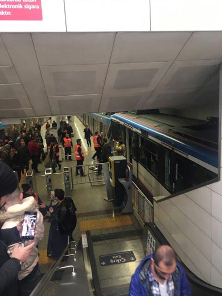 İstanbul'da tramvaylar çarpıştı. Olay yerinden ilk görüntüler G2