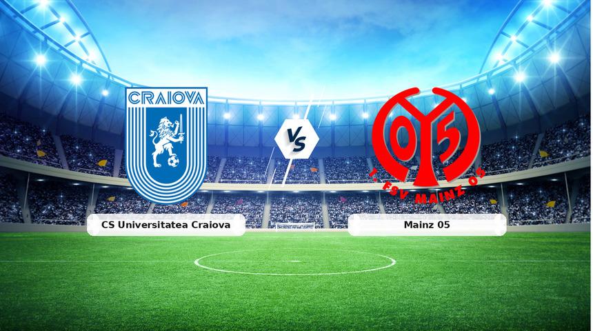 (&Ouml;zet) CS Universitatea Craiova - Mainz 05 Ma&ccedil;ı &Ouml;zeti ve T&uuml;m &Ouml;nemli Anları