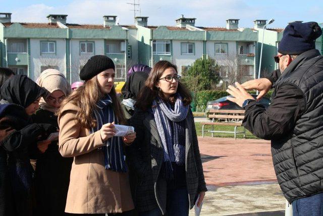 İzcilik ve Oryantring Kulübü, Ketenciler Gençlik Kampı’nı ziyaret etti