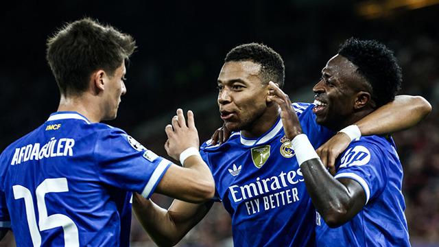 Şampiyonlar Ligi'nde gollü gece! Mbappe 7 dakikada hat-trick yaptı, Arda Güler dikkat çekti